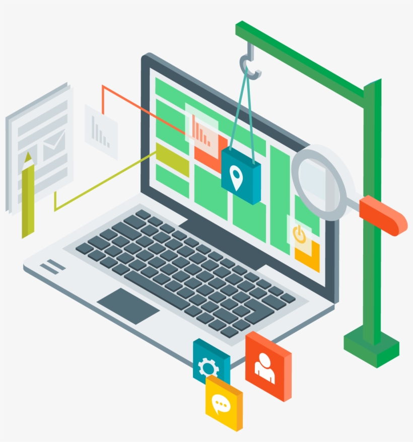 Custom Ui Flat - Desarrollo De Sitio Web, transparent png