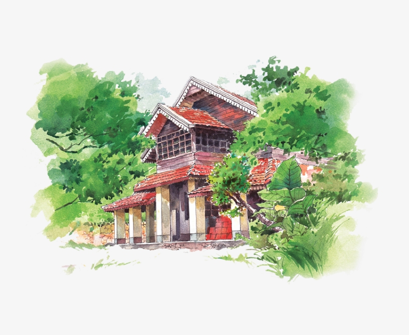This Charming Old Colonial Building Houses Two Independent - Pepper Trail, transparent png