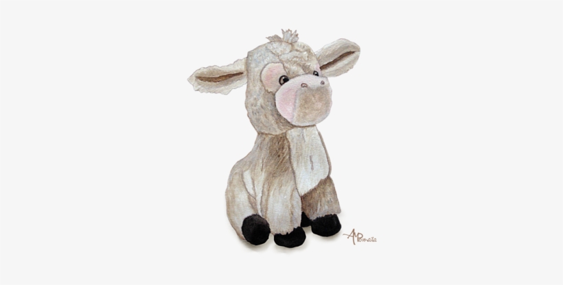 Click And Drag To Re-position The Image, If Desired - Cuddly Donkey, transparent png
