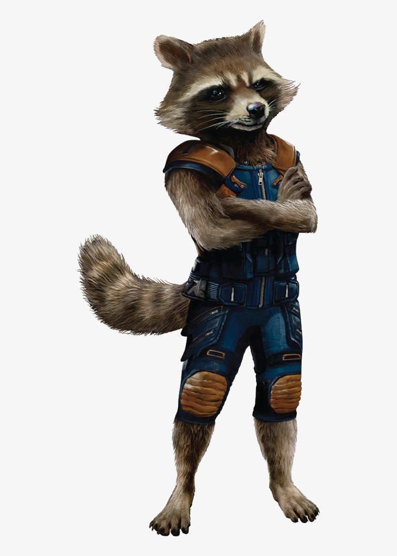 Guardians Of The Galaxy Png - Rocket Raccoon, transparent png