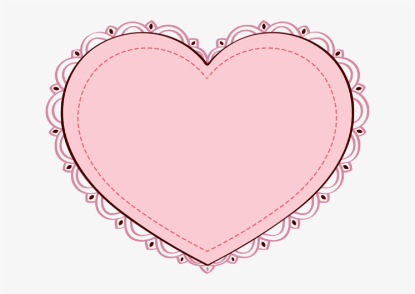Pink-heart - Pink Heart Clipart Png, transparent png