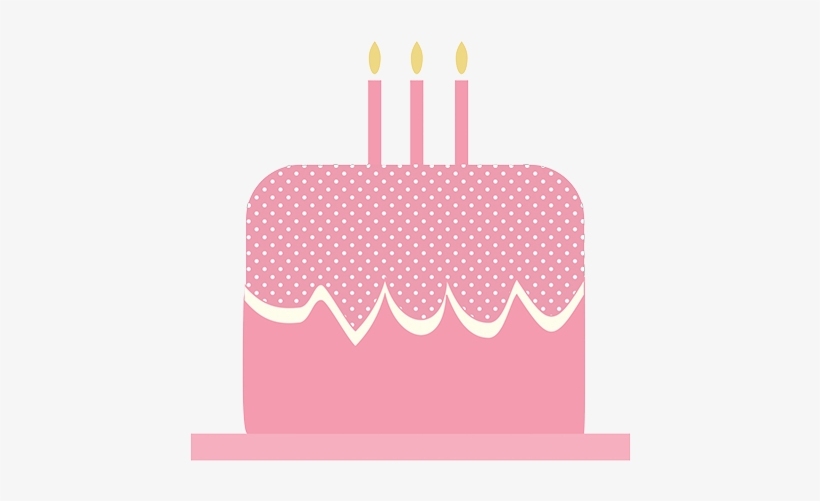 Sponge Cake Clipart Transparent - Pink Cake Clip Art, transparent png