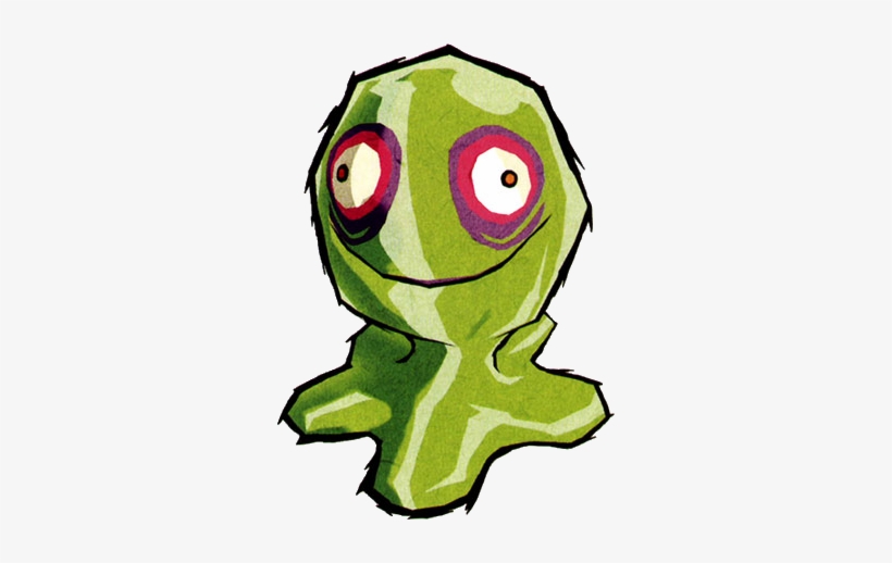 Green Chuchu - Chuchu Legend Of Zelda, transparent png
