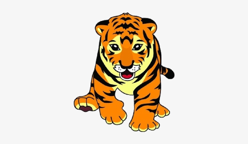 Tiger Clipart - Masculine And Feminine Of Tiger, transparent png