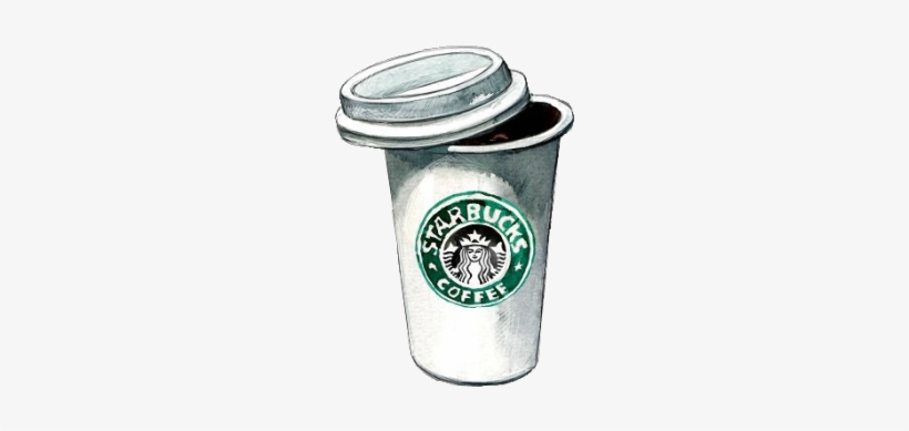 İlgili Resim Starbucks Cup Drawing, Starbucks Art, - Starbucks Coffee Art, transparent png