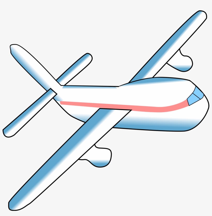 Clipart Plane File - Plane Gif Transparent Background, transparent png