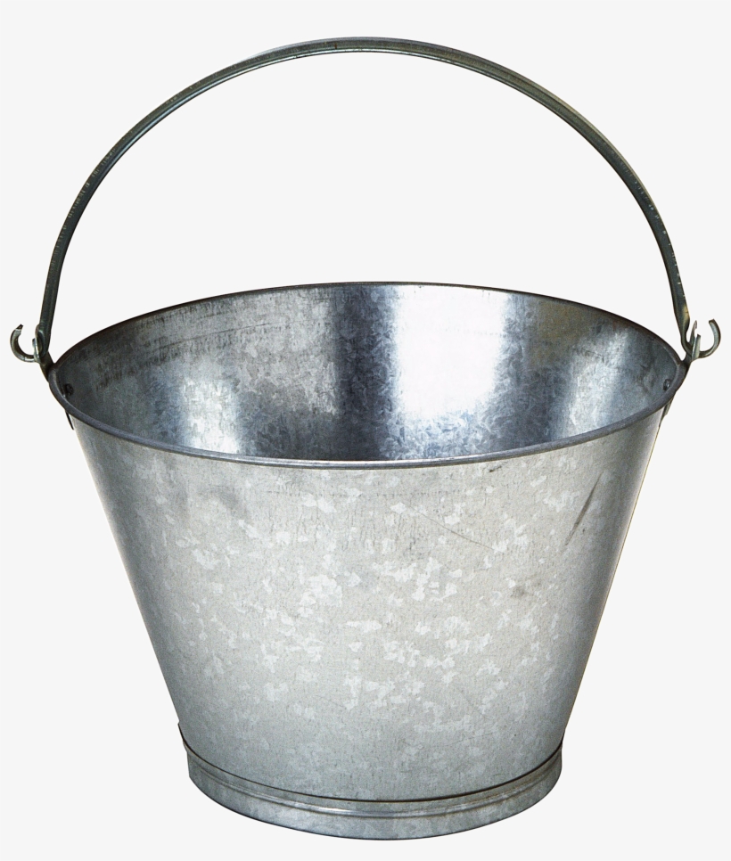 Steel Bucket Png Image - Iron Bucket Png, transparent png