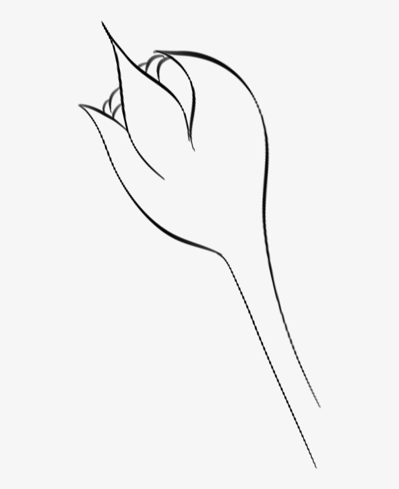 Plant Brush - Line Art, transparent png