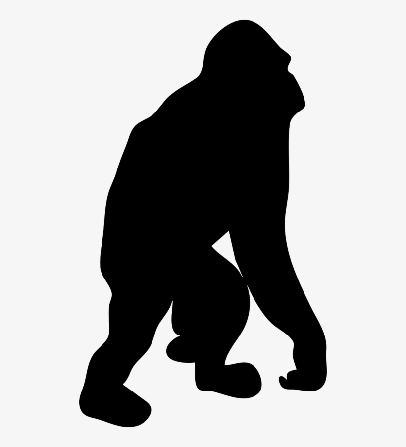 How To Set Use Contour Gorilla Svg Vector, transparent png