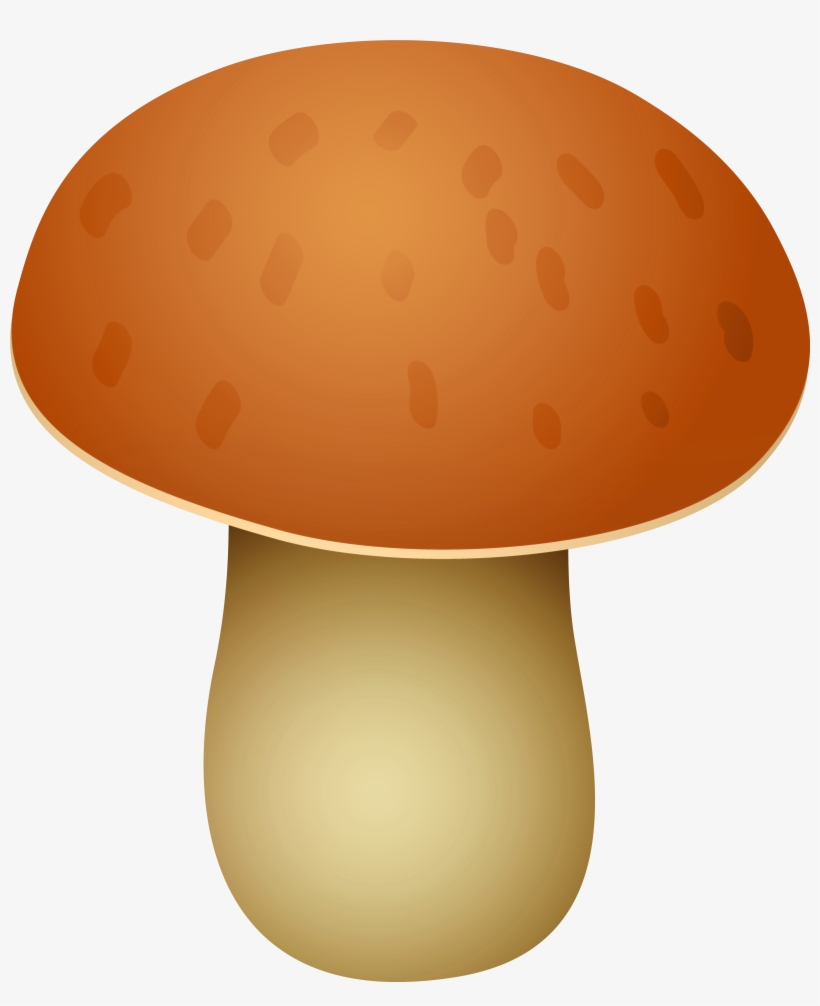Brown Spotted Mushroom Png Clipart - Png Clipart Mushroom Png, transparent png