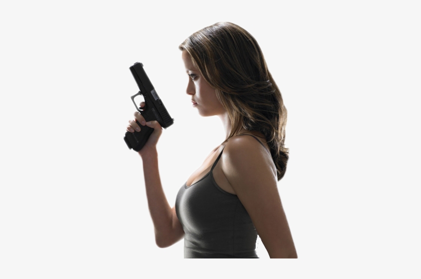 Gun Girl By Jessicarufus On Deviantart Picture Stock - Sarah Connor Chronicles, transparent png