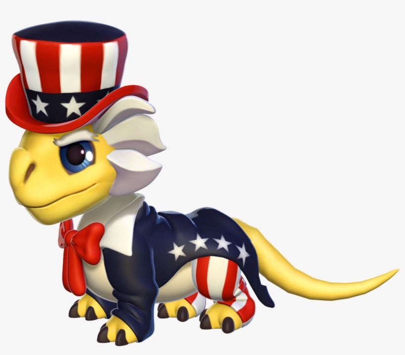 Uncle Sam Dragon Baby - Portable Network Graphics, transparent png