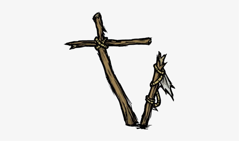 Debris - Crucifix, transparent png