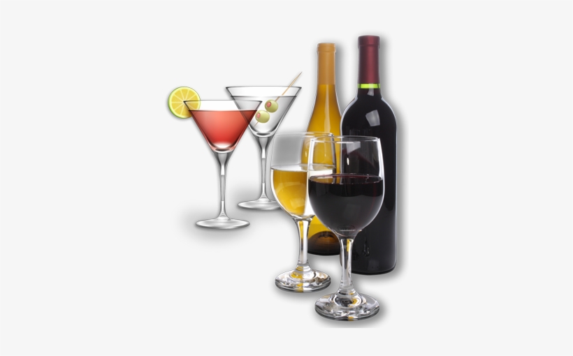 Wine Martinis - Wine Glass Png, transparent png