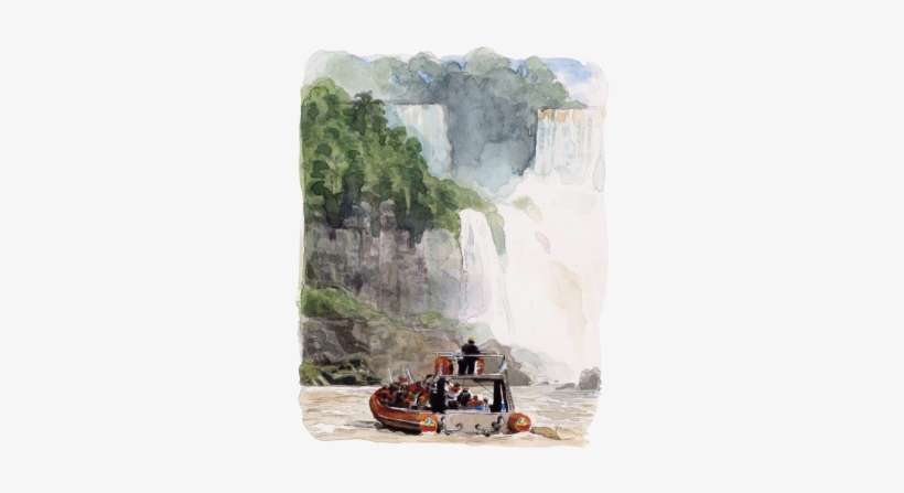 6 Perfect Days In Southern Brazil - Waterfall, transparent png