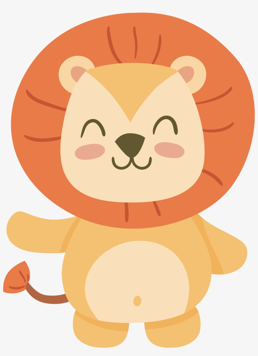 Lion Clip Art - Little Lion Vector Free, transparent png