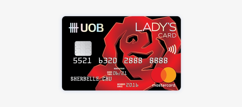 Up To 10x Uni$ On Shopping And Taxis - Uob Lady's Card, transparent png