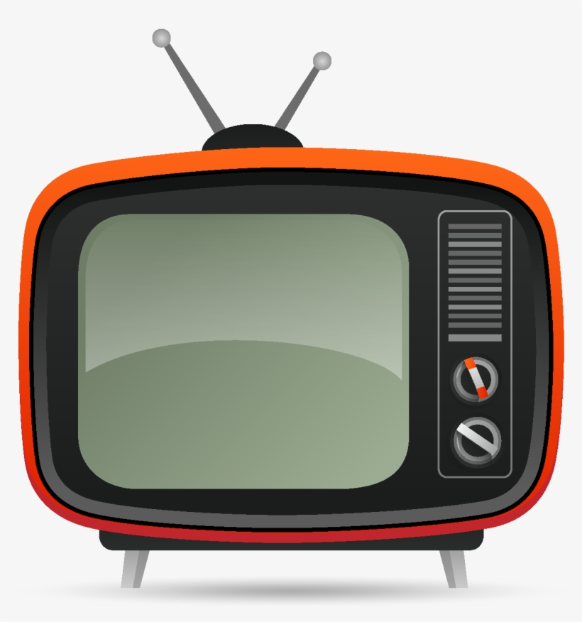 Cartoon Retro Tv Elements - Tv Ai, transparent png