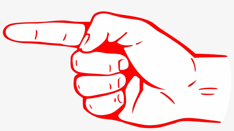 This Free Icons Png Design Of Pointing Finger By Rones - 2400x1230 PNG