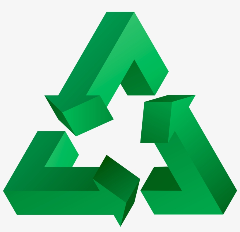 3d Recycle Png Transparent Image - Recycle Logo 3d, transparent png