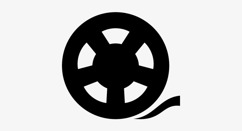 Cinema Reel Vector - Icono Carrete, transparent png