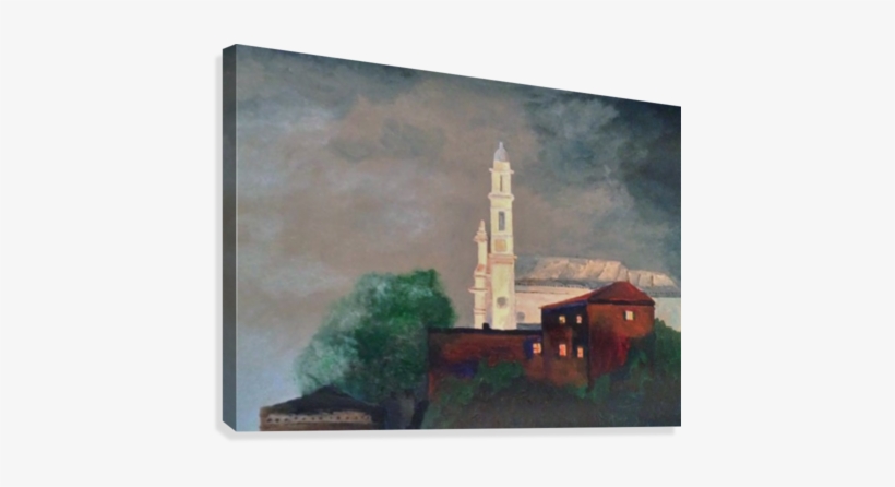 Santa Giulia Canvas Print - Painting, transparent png