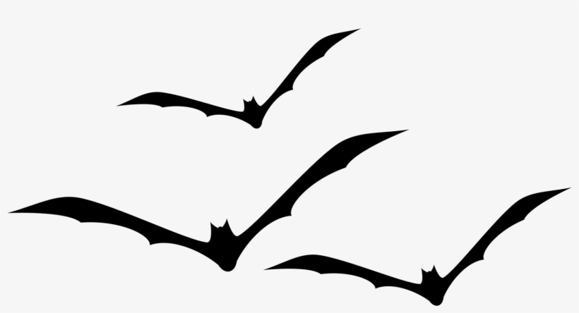 Flying Bats (hello Reader, Science) Silhouette Halloween - Bats Silhouette Png, transparent png