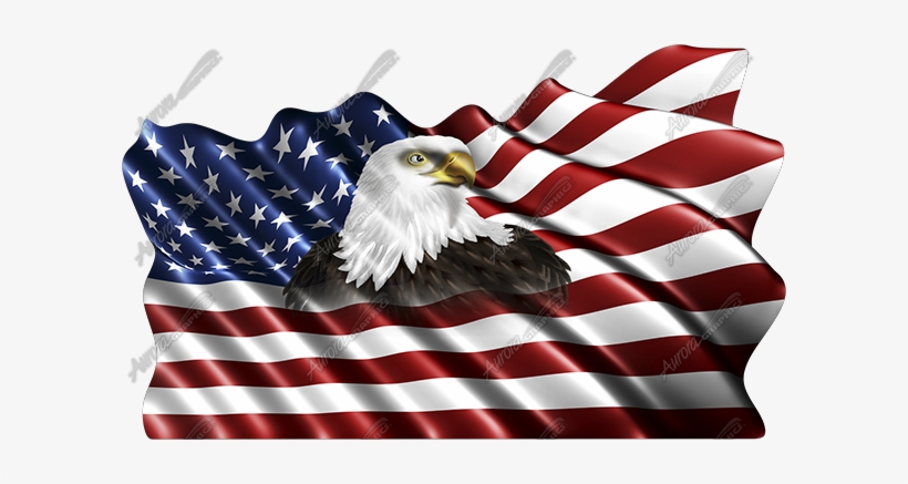 Ad8c0acc D49d 27e7 E7c6 4a01 - Waving American Flag With Eagle, transparent png