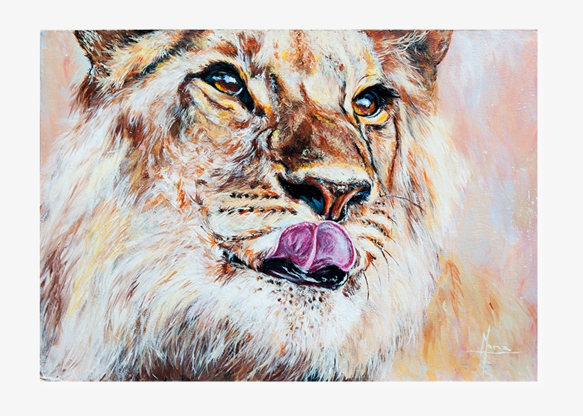 Profile Of Sara - - Chinese Free Watercolor Tiger Paintings, transparent png