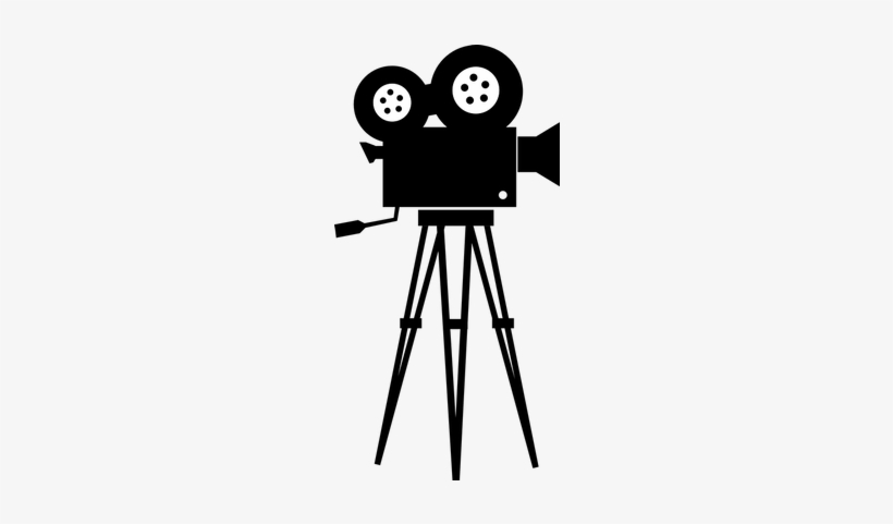Film Projector On Tripod - Video Camera Vector Png, transparent png