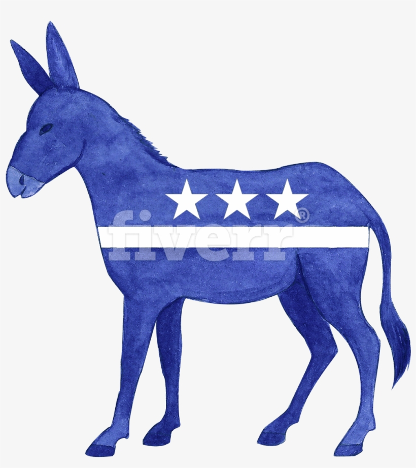 Democratic Donkey, transparent png