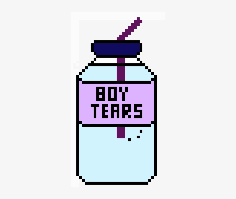 Boy Tears Bottle - Boy Tears Pixel, transparent png