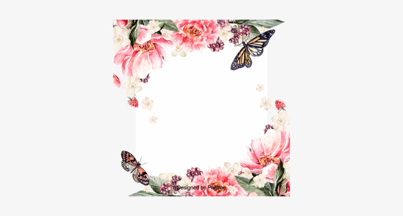 Beautiful Hand Paint Watercolor Floral Wreath, Flower, - Flower, transparent png