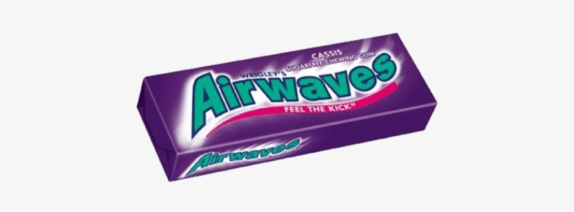 Free Png Chewing Gum Png Images Transparent - Retail Pack Wrigleys Airwaves Blackcurrant Gum 10 Pieces, transparent png