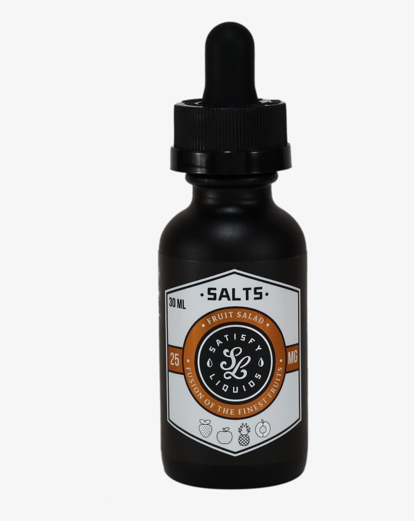 Satisfy Liquids Fruit Salad Flavor Nicotine Salt - Cosmic Fog Kryptonite High Vg, transparent png