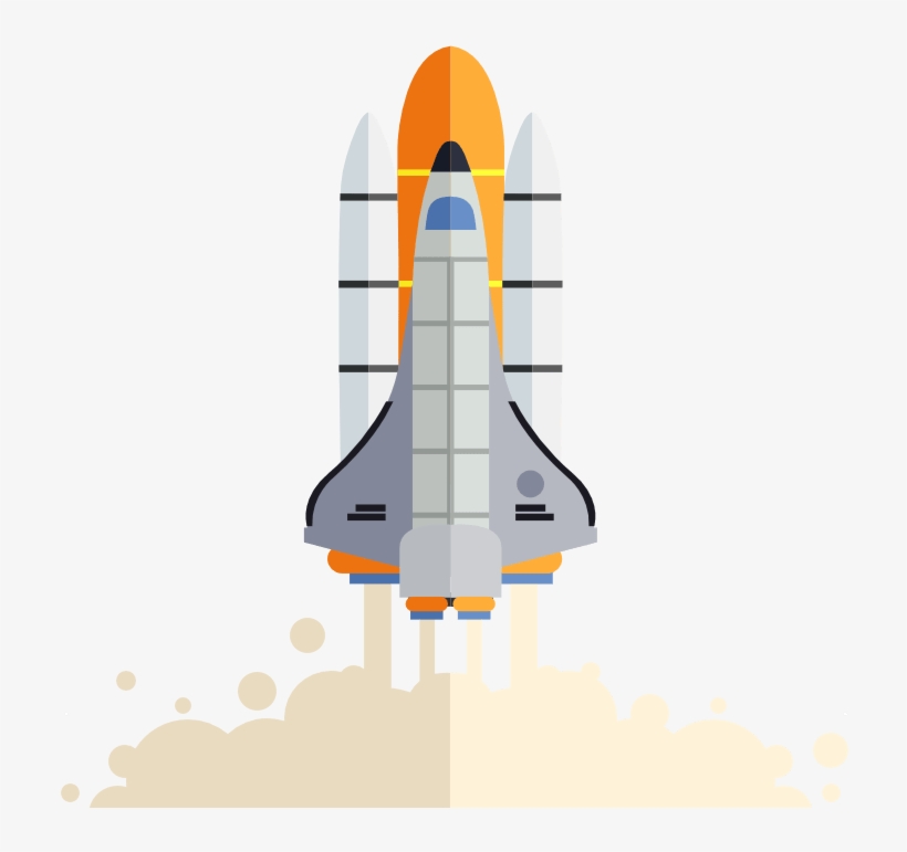 Rocket Space Shuttle - Rocket, transparent png