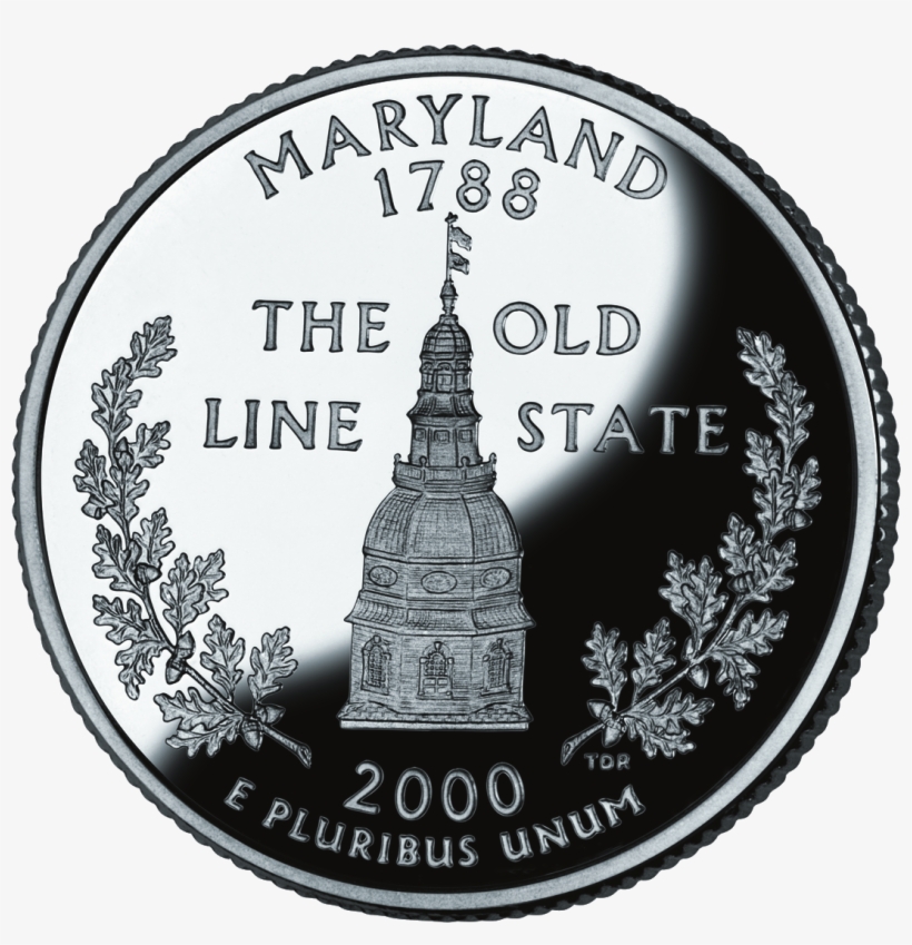Familypedia - Maryland State Quarter, transparent png