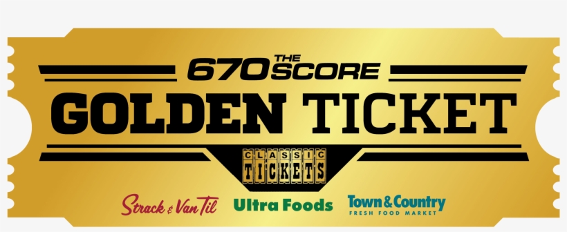 Score The Golden Ticket - Orange, transparent png