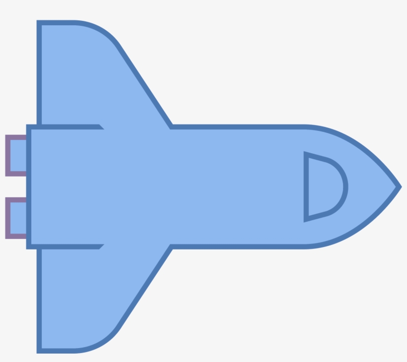 Space Shuttle Icon - Icon, transparent png