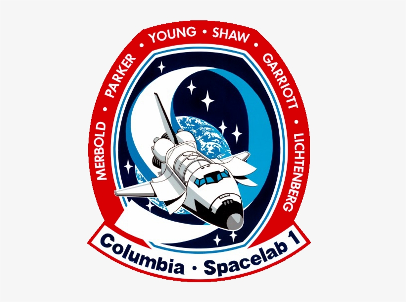 Sts-9 Space Shuttle Columbia Spacelab Image Credit - Sts 9 Mission Patch, transparent png