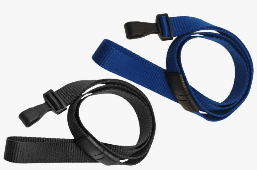 Flat 16mm Break-away Lanyards With Plastic Hook - Strap, transparent png