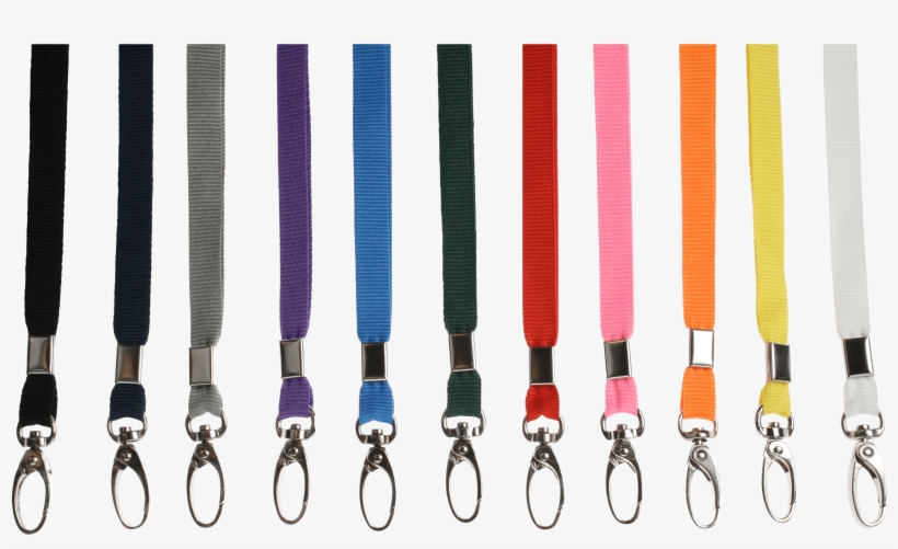 Preprinted Lanyards - Plain Lanyard White, transparent png