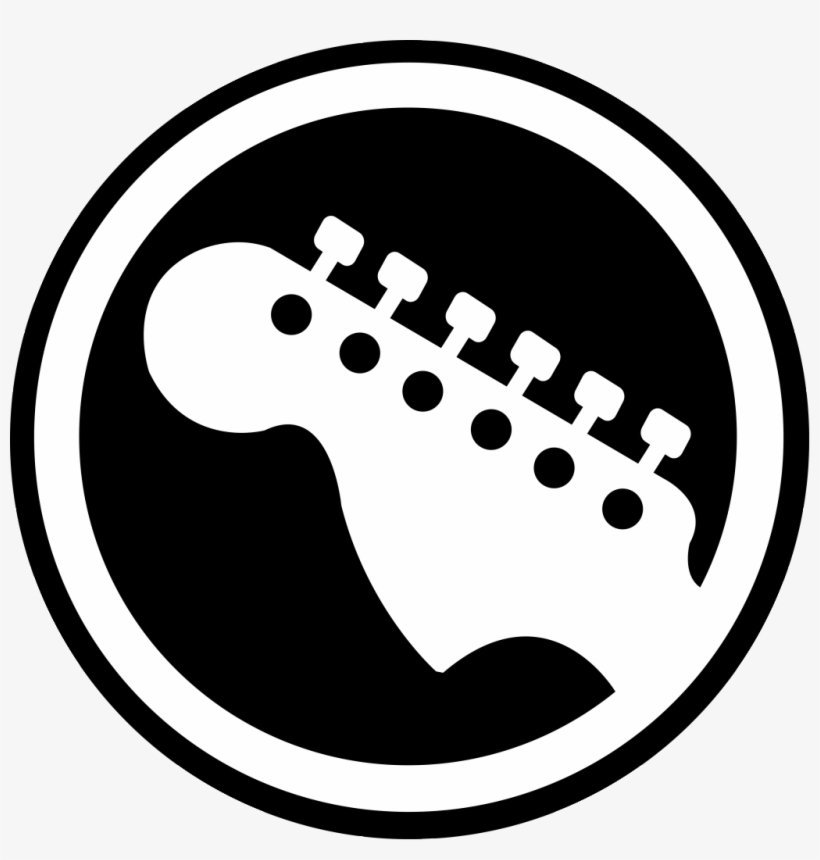 Clipart Guitar Vector - Rock Band Guitar Symbol, transparent png