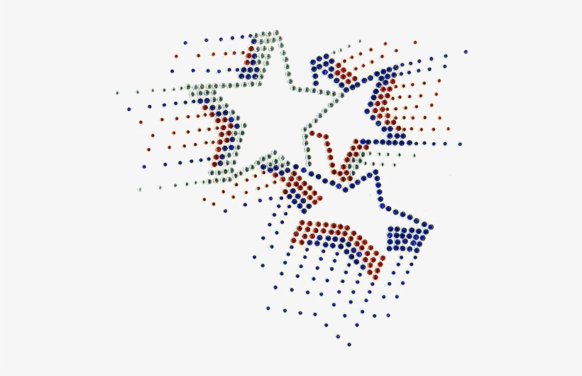 Patriotic Star Trio - Visual Arts, transparent png