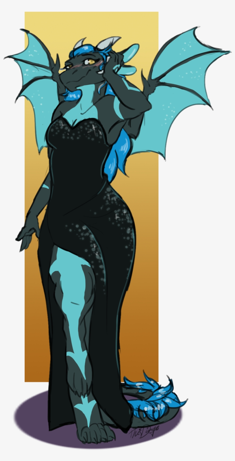Https - //78 - Media - Tumblr - Oq8oww44jp1vfxq6so1 - Cool Dragon Furry Art, transparent png
