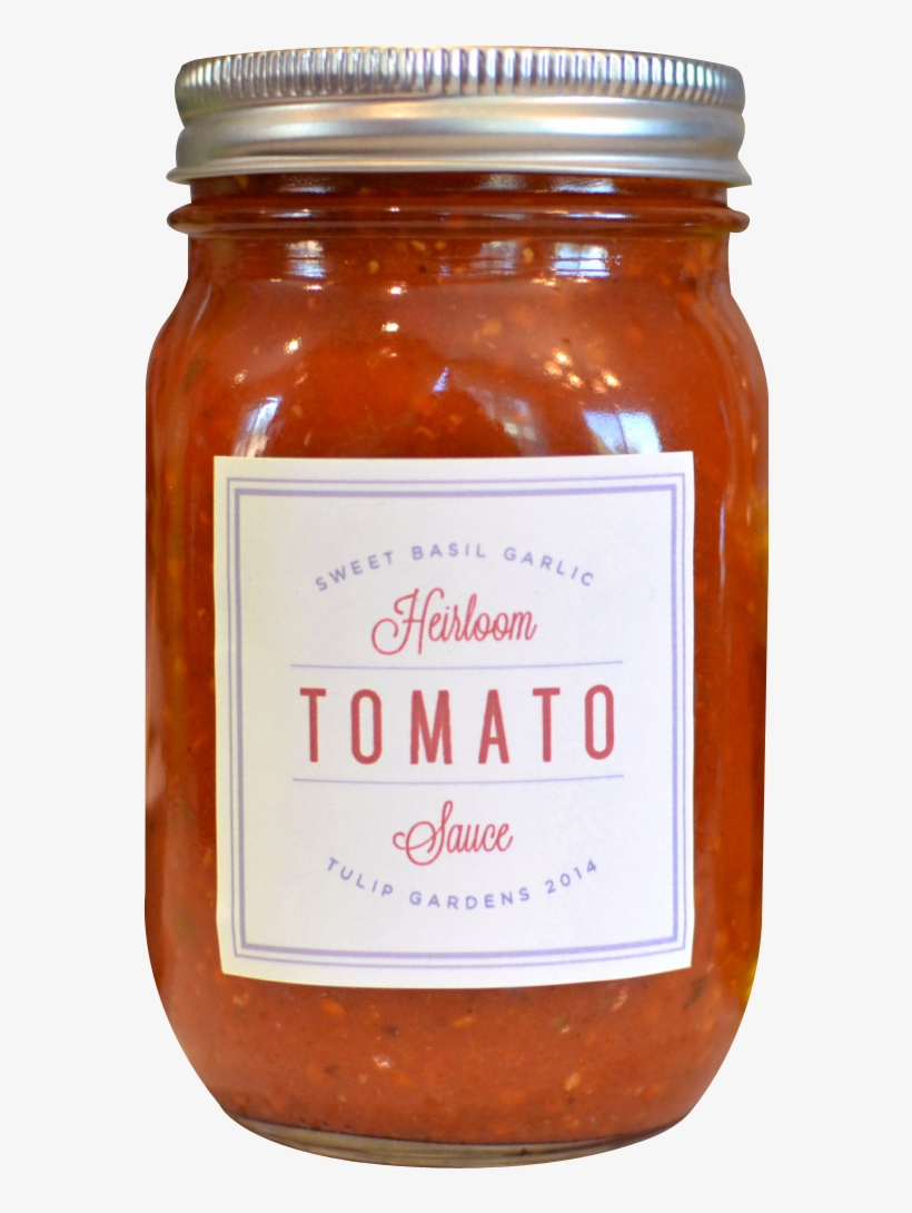 Tomato Jar Png Transparent Image - Homemade Tomato Sauce Labels, transparent png