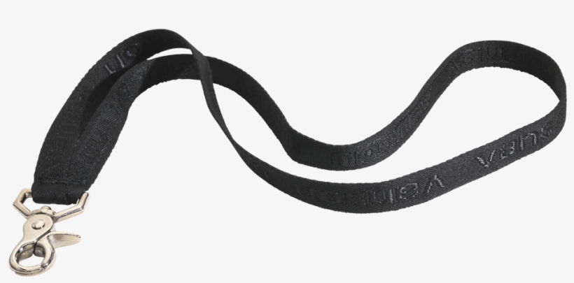 Lanyard Black With Chrome Swivel Clip Free Download - Lanyard Black, transparent png