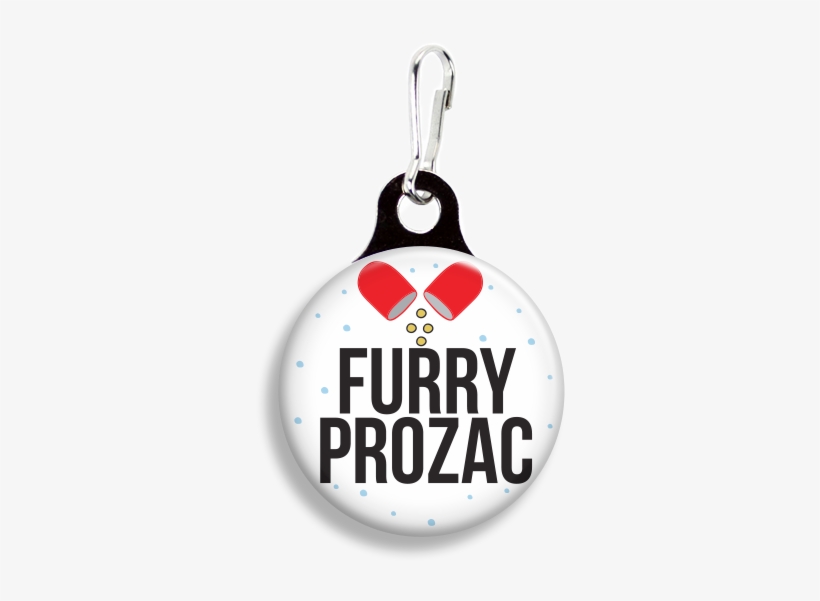 Fetch Life Pet Outfitters Dog & Cat Collar Clips - Promotional Zoogee 1-1/8 Round Metal Zipper Pull Tag, transparent png