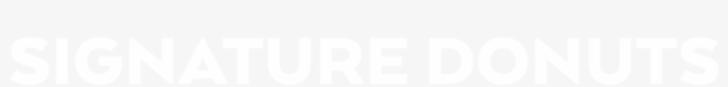 Signature-donuts - Unity Logo White Png, transparent png