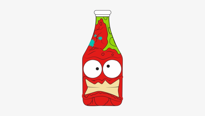 Sickly Salsa Sauce Red - Glass Bottle, transparent png